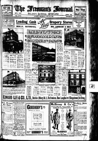 cover page of Freeman's Journal published on May 22, 1924