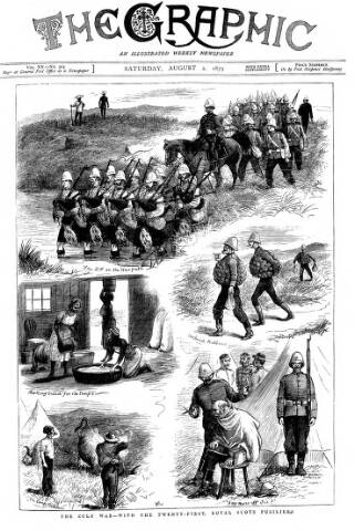 cover page of Graphic published on August 2, 1879