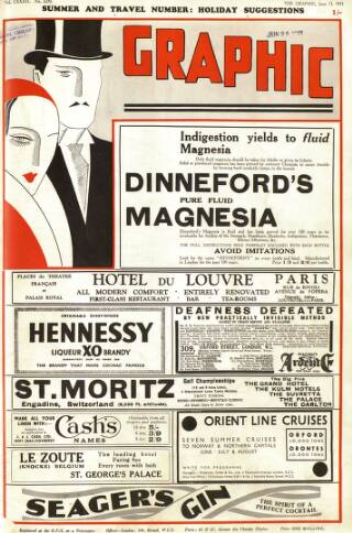 cover page of Graphic published on June 13, 1931