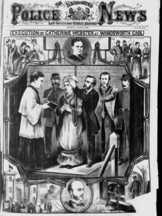 cover page of Illustrated Police News published on August 2, 1879