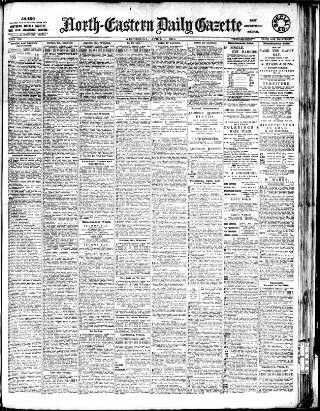 cover page of Daily Gazette for Middlesbrough published on April 1, 1914