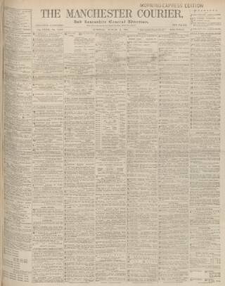 cover page of Manchester Courier published on August 2, 1904