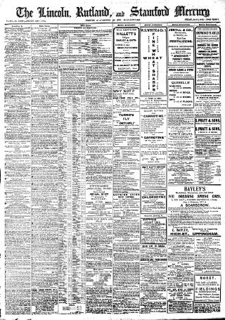 cover page of Stamford Mercury published on April 1, 1910