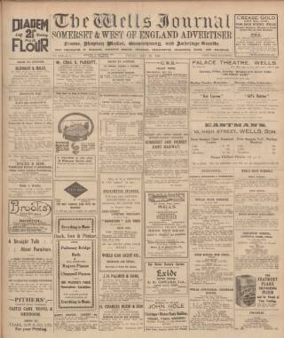 cover page of Wells Journal published on May 22, 1931