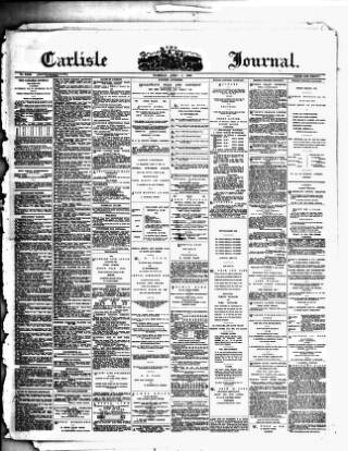 cover page of Carlisle Journal published on April 1, 1890