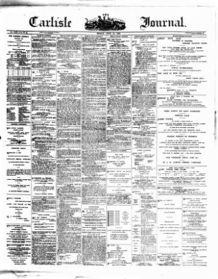 cover page of Carlisle Journal published on June 13, 1902