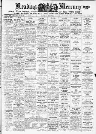 cover page of Reading Mercury published on December 13, 1958