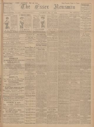 cover page of Essex Newsman published on May 22, 1909