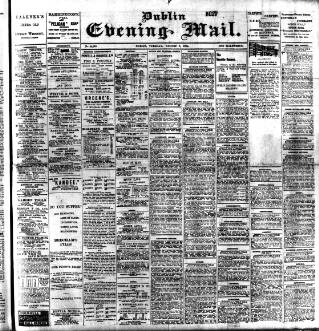cover page of Dublin Evening Mail published on August 2, 1904