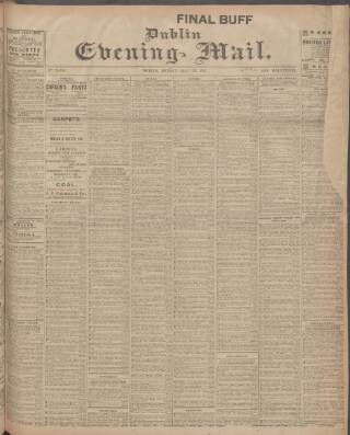 cover page of Dublin Evening Mail published on May 22, 1914