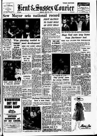 cover page of Kent & Sussex Courier published on May 22, 1964