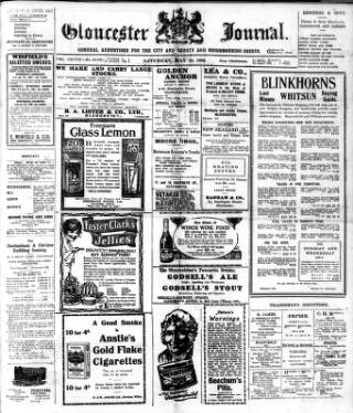 cover page of Gloucester Journal published on May 22, 1920