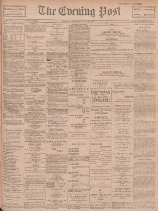 cover page of Dundee Evening Post published on June 13, 1901