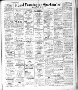 cover page of Leamington Spa Courier published on June 13, 1941