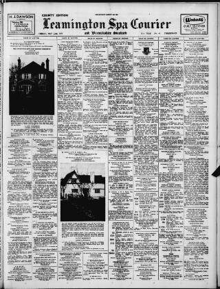 cover page of Leamington Spa Courier published on May 22, 1959
