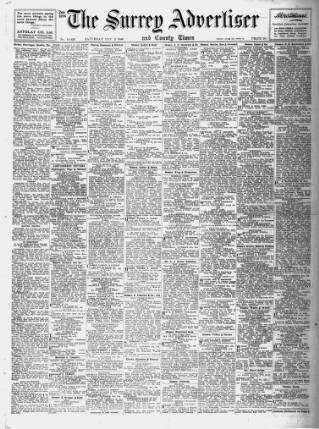 cover page of Surrey Advertiser published on November 2, 1946