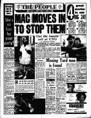 cover page of The People published on May 22, 1960