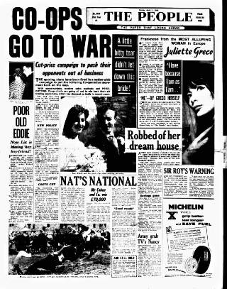 cover page of The People published on April 1, 1962