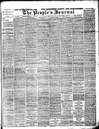 cover page of Aberdeen People's Journal published on April 1, 1905