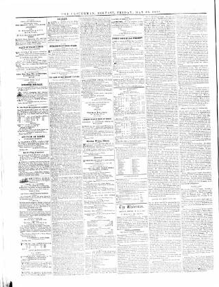 cover page of Ulsterman published on May 22, 1857