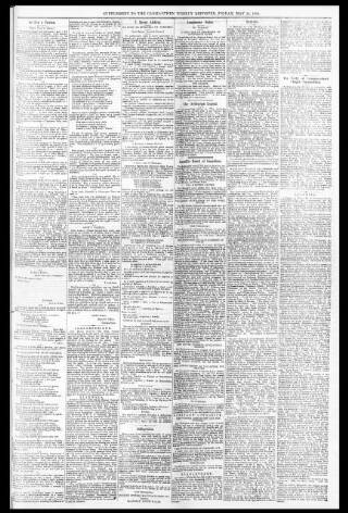 cover page of Carmarthen Weekly Reporter published on May 22, 1896