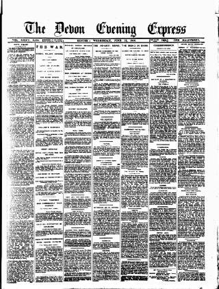 cover page of Express and Echo published on June 13, 1900