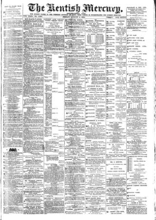 cover page of Kentish Mercury published on August 2, 1901