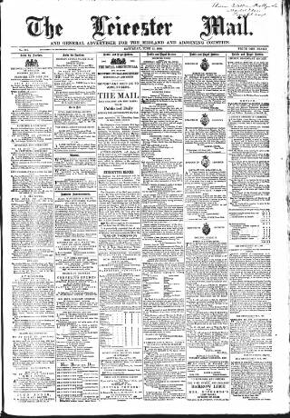 cover page of Leicester Mail published on June 13, 1868