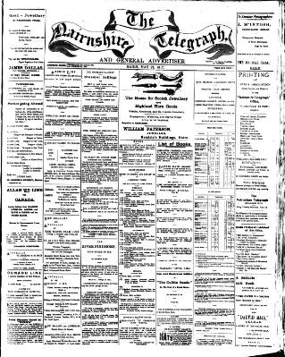 cover page of Nairnshire Telegraph and General Advertiser for the Northern Counties published on May 22, 1917