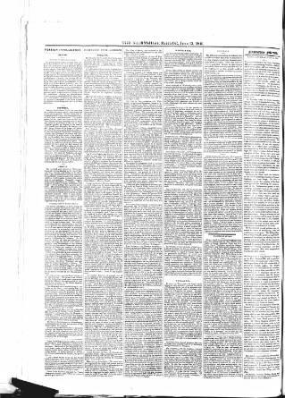 cover page of Nairnshire Mirror published on June 13, 1846