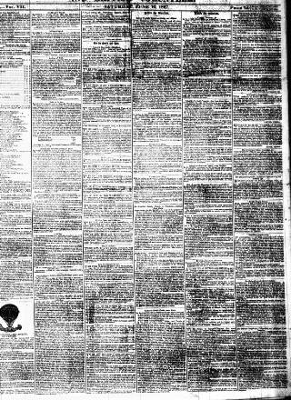 cover page of Manchester Guardian published on June 16, 1827