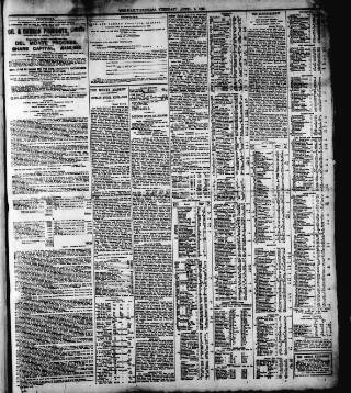 cover page of Dublin Daily Express published on April 1, 1913
