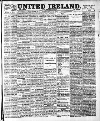cover page of Flag of Ireland published on August 2, 1890