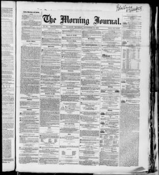 cover page of Glasgow Morning Journal published on September 22, 1859