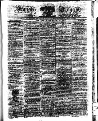 cover page of Kentish Weekly Post or Canterbury Journal published on November 2, 1824