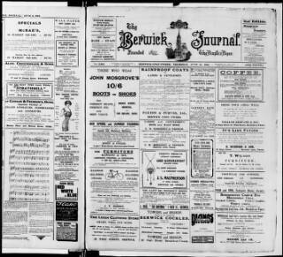cover page of Illustrated Berwick Journal published on June 13, 1912