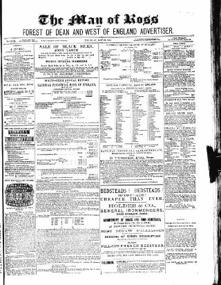 cover page of Man of Ross and General Advertiser published on May 22, 1879
