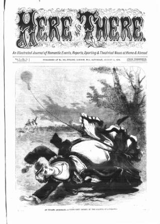 cover page of The Days' Doings published on August 10, 1872