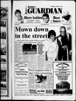 cover page of Banbury Guardian published on May 22, 2003