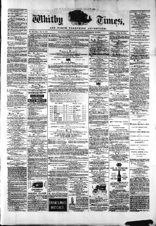 cover page of Whitby Times published on May 22, 1874
