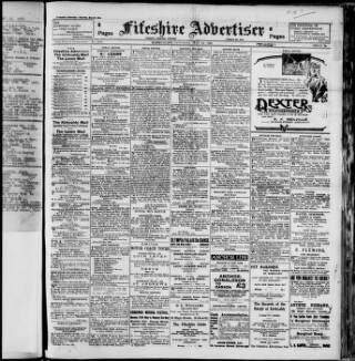 cover page of Fifeshire Advertiser published on May 22, 1926