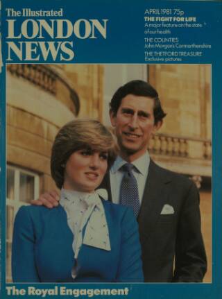 cover page of Illustrated London News published on April 1, 1981