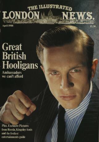 cover page of Illustrated London News published on April 1, 1988