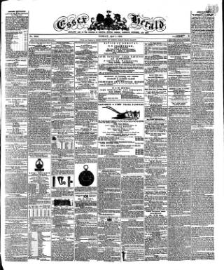 cover page of Essex Herald published on April 1, 1856