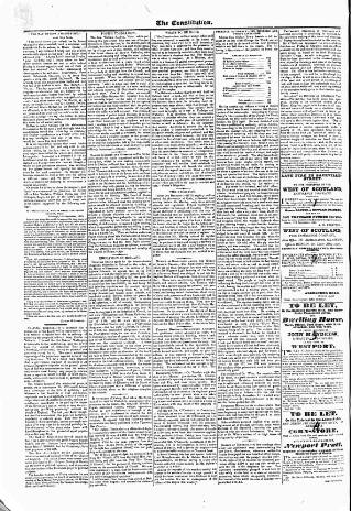 cover page of Mayo Constitution published on September 28, 1835