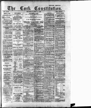 cover page of Cork Constitution published on June 13, 1889