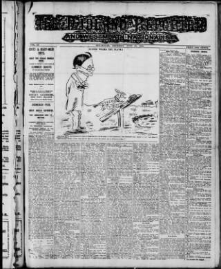 cover page of Midland Reporter and Westmeath Nationalist published on June 13, 1912