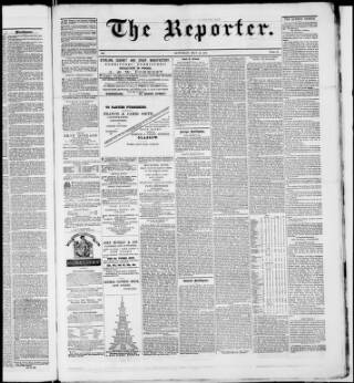 cover page of Reporter (Stirling) published on May 22, 1880