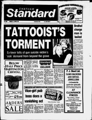 cover page of Chatham Standard published on June 13, 1989