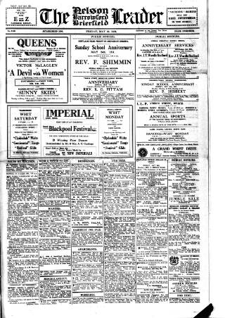 cover page of Nelson Leader published on May 22, 1931